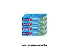 ซอลส์ยาสีฟัน เฟรช มินต์ 40กรัม แพค 12 ชิ้น