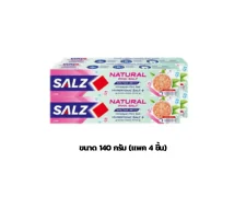 ซอลส์ยาสีฟัน เนเชอรัล พิงค์ ซอลท์ 140กรัม แพค 4 ชิ้น