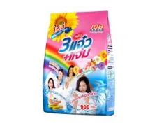 108shopผงซักฟอกสูตรเพิ่มพลังซัก 900 ก. ถุงเดี่ยว