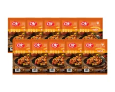 โอเคผงปรุงอาหารรสไก่ 75 กรัม (แพ็ค 10 ถุง)