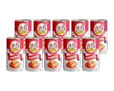 หม่ำแซ่บ ปลาราดพริก3รส 145 กรัม แพ็ค 10 ชิ้น
