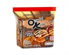 บะหมี่กึ่งสำเร็จรูปออเรียนทัลคิตเชนรสทาโกะยากิ แพค 4 ซอง