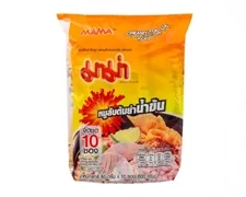 มาม่าบะหมี่รสหมูสับต้มยำน้ำข้น แพค 10 ซอง