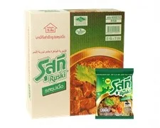 รุสกีบะหมี่รสซุปเนื้อ กล่อง 30 ซอง